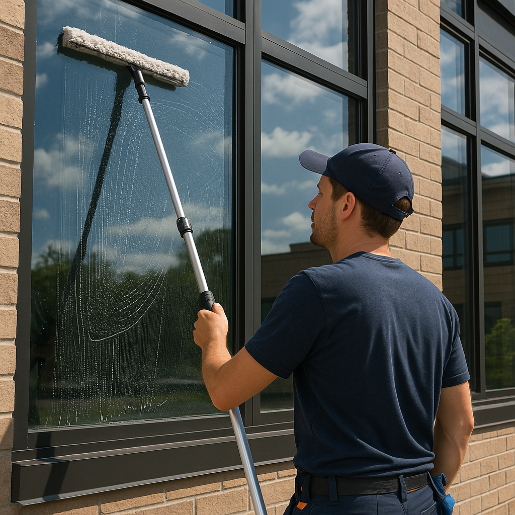 Lavage vitres extérieur Québec – Sherbrooke